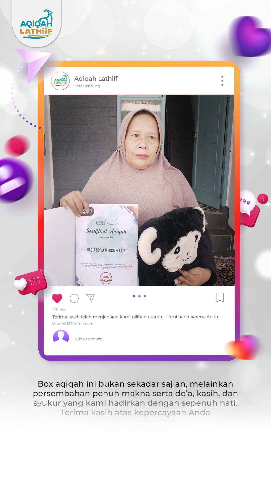 Kemasan Rapi dan Elegan