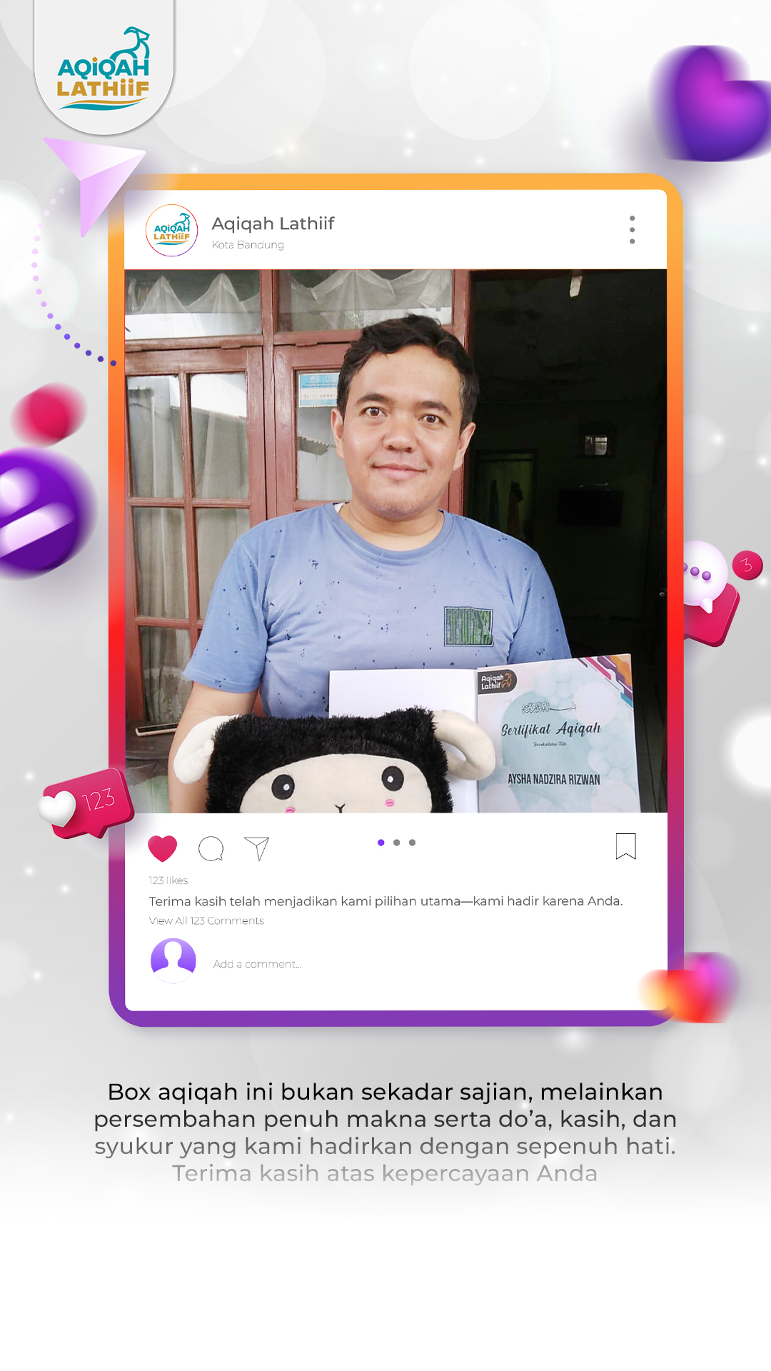 Sangat Membantu Acara Aqiqah